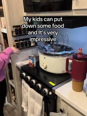 My kids can eat!! #EasyRecipes #easymeals #bigfamily #contentcreators #fulltimervliving #sahmsoftiktok 