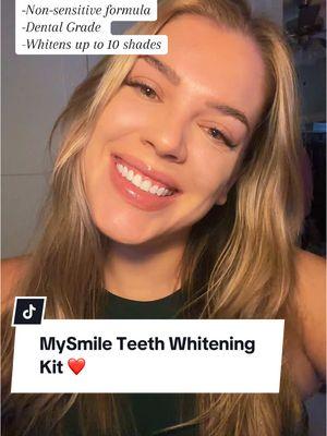 I get so many questions how I keep my teeth white and I’ve been living the products from MySmile! This kit is so easy to use and affordable! Grab yours now!! #mysmileteethwhiteningkit #mysmilewhiteningkit #mysmile 