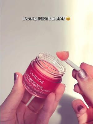 2025 is the new 2015 - we don’t make the rules 😎🙈😘🌺💋  Shop the iconic Lip Sleeping Mask at @sephora, #sephora @Kohl’s, @Amazon and on our site ❤️ #laneige #kbeauty #kbeautytiktok #koreanskincare #lipbalm #lipmask #softlips #2015 #2025 #2015throwback 