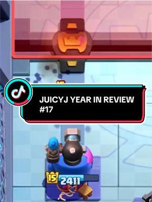 I THOUGHT I WAS COOKED! my 17th highest viewed TikTok (483k) was this insane clip from October! #clashroyale #crl #streamer #GamingOnTikTok #WhatToPlay #juicyjcr 