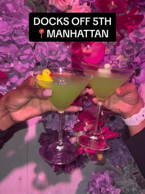 Docks Off 5th located just steps away from Radio City Music Hall is New Yorks newest hidden gem ✨ @Docksoff5th  📍25 W 51st Street #6939 New York , 10019 Stunning cocktails & unforgettable bites. Elegance definitely meets flavor here !  Try some of these cocktails and dishes next time you stop in.  •Watermelon Lemon Drop  •Espresso Martini Caramel  •Friends with benefits  •Spicy Mango Mezcal Margarita  •Brunch Punch Goblet   •Lobster Bisque  •Angry Lobster Sushi Roll  •Lava Shrimp  •Sticky Ribs  •Calamari  •Mussels  •Sweet heat Wings  •Dock Sliders   •Island Salmon  •Seafood Linguini   •Stuffed Peri peri Chicken  •Bourbon Bbq Lamb Chops  •Hot Honey Chicken Sandwhich •Maine Lobster Roll  •Apple pie Sundae  •Strawberry Cheesecake Sundae •Fried Oreo Sundae •Pina Colada Creme Brûlée  #docksoff5th #restarauntreview #nycfood #nycfoodie #foodreview #drinks #food #docksoff5thnyc #nycfoodreview #cocktails 