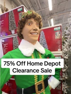 Hurry, don’t miss this! For a limited time, head to Home Depot and score up to 75% OFF Christmas decorations! 😱🎁 Think wreaths, yard decor, garlands, and so much more! 🎅🎉 Shop online with FREE shipping on many items, or choose free store pickup or ship-to-store options where available. 🚚💨 Head to our profile to shop all the best Home Depot clearance finds! #HomeDepotDeals #ChristmasClearance #HolidaySavings #BudgetFriendlyFinds #DecorOnABudget #ShopSmart @The Home Depot 