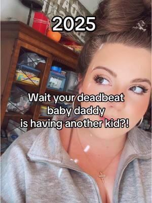 I wish I was joking, 2025 be off to a wild start 🤣 #fyp #deadbeatdad #narcissists #babydaddychronicles #whatintheworld #iwishiwaskidding #foryoupage 