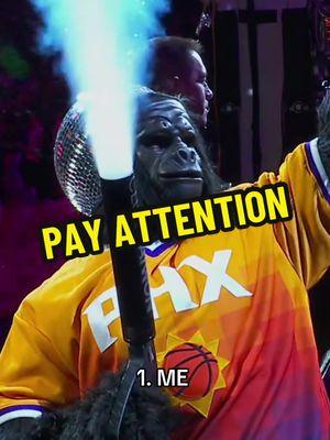 ME 🦍👀 #payattention #attentionseeker #TheGorilla #NBA #basketball #phoenixsuns #Go #mascot #sportstiktok 