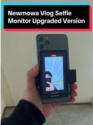 Newmowa Vlog Selfie Monitor #newmowascreen #newmowamonitor #vlogmonitor #selfiemonitor #TikTokShopHolidayHaul 