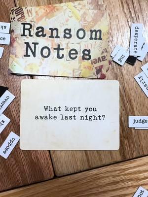 Can't wait for my next visit with chompers, the hot and toothy ghost 👻  #ransomnotes #boardgames #GameNight #LetsPlay #tabletopgames #partygames 