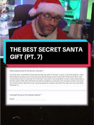 HE GOT A PC!!! (SECRET SANTA PT. 7) #gsxrclyde #destiny2 #destiny2clips #destiny2clip #destiny2tiktok #secretsanta #twitch #streamer 