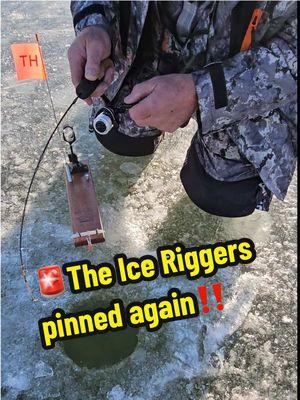 🚨The Ice Riggers pinned again‼️🧊🎣  🎥Video Credit: @Brian Clemen   #teamht #fishing #water #hardwater #ht #fishin #letsgofishing #fishin #fishon #hookedup #Outdoors #montana #icefish #icefishing #fish #htenterprises #htice #htent