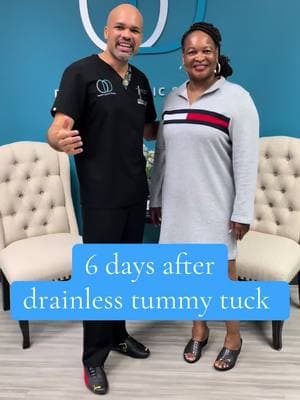 My patient is loving her results 6 days after her #drainlesstummytuck She is 64 yo and feeling great! #deigniplasticsurgery #boardcertifiedplasticsurgeon #houstonplasticsurgeon #drdeigni #grateful #fupa #tummytuck #mommymakeover #monsplasty 