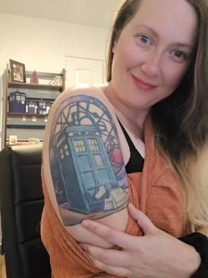 you either like dr who or you have no taste🤷‍♀️ #drwho #tardis #tardistattoo #drwhotattoo #doctorwho #drwhotiktok #doctorwhotiktok #tattoos 