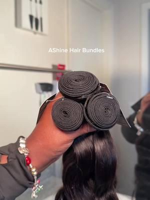 Keeping my hair done this year is a MUST. Shop @AshineHair for great quality bundles. Full install view on my page. #ashinehair #ashinebundles #hair #tiktokshopbundles #affordablehair #quickweave #blackgirl #TikTokShop #fyp #hairtok 