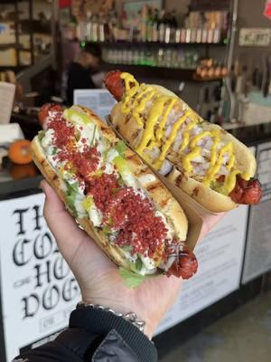 Serving up Portland’s best dogs with @sloppyjopdx! First stop: Third Coast Hot Dogs at Grey Horse Saloon, then it’s Franks-a-Lot for a classic bite 🌭✨ #travelportland #thisisportland #portland #pdx #pdxeats #sloppyjopdx #hotdog #hotdogs #glizzy