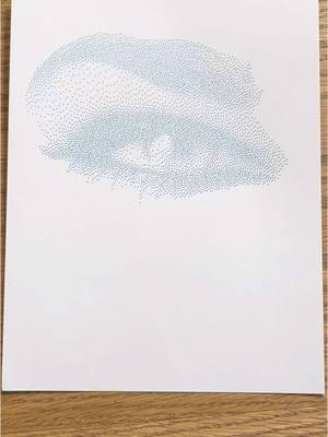 Eye Drawing! #eyedrawing #eyeartwork #eyeart #drawingeye #drawingeyes #pointillism #dotdrawing #art