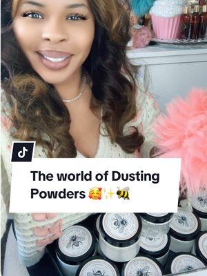 Dusting Powders are for the girls and guys who are serious about smelling good all of the time not just some of the time 🫧🤌🏽🌺 you know where to find them ✨#dUstingpowder #femininehygiene #femininehygieneproducts #scentedbodypowder #dustingpowders #dustingpowderroutine #powderpuff #ismellgood #smellgoods #smellgoodalways #beeenchantdust 