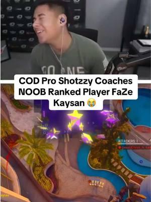 COD Pro Shotzzy Coaches NOOB Ranked Player FaZe Kaysan 😭 #cod #bo6 #codleague #rankedplay #shotzzy #faze 