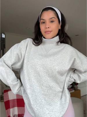 target mockneck sweatshirt review under $30!! #targethaul #targettryon #targetmockneck #mocknecksweatshirt #loungewearstyle #errandsoutfit #fyp 