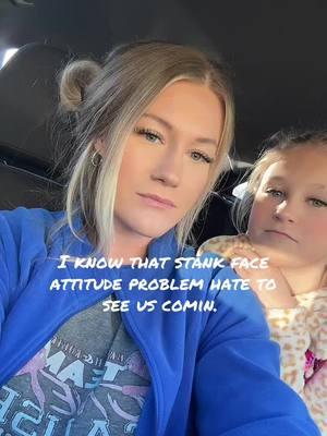 Like mommy like daughter #🤣 #stankface #likemommalikedaughter #that2ndbornchild #momma #for #forupage #foryour 