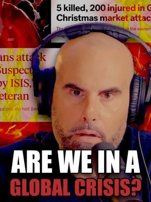 Are We in a Global Crisis? @rafajconde #confidentman #respect #rafaconde #manhood #warrior #manofwarcrucible #successtipsforlife #man #success #rich #mutalrespect #manofwar #crucible #successtips