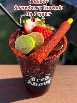 10/10 🤤🥤#icedabove #icedabovedelamo #soda #dirtysoda #drpepper #torrance #drinktok #chamoy #strawberry #lime #sodashop #coffeeshop #lacoffeeshops #losangeles #southbay #lafoodie #drinks #shirleytemple #fyp 