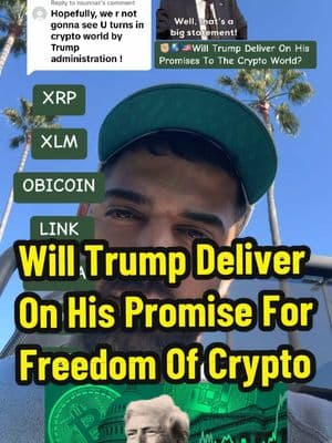 Replying to @nsunnat #fyp #crypto #trump #cryptonews #talk #xrp #ada #realestate #usa🇺🇸 