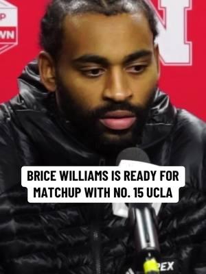 Brice Williams and the Huskers host No. 15 UCLA in Lincoln on Saturday. #GBR #Huskers #NebraskaBasketball #HuskerHoops #CollegeBasketball #collegehoops 