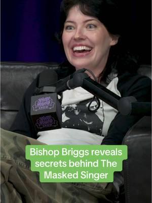 @Bishop Briggs explains how seriously The Masked Singer takes the secrecy of the show #bishopbriggs #themaskedsinger #medusa #secret #realitytv #zachsang #zachsangshow #fyp #foryou @Amazon Music 