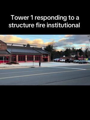 TOWER 🗣️🔥 #fyp #fypシ #firetrucks #fireapparatus #firehouse #tower1 #tower1101 #tower #structurefire #responsevideo #response #institutional #fire #warrenton🔥 #warrentonva #firerescue #fauquiercountyfire 