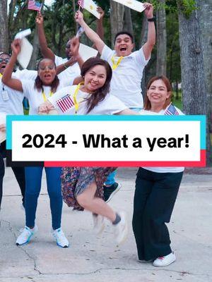 What a year 2024 was - here’s to many more to come! Want to achieve your dreams like these amazing USRNs? The first step is to apply! Start your 2025 off right. What are you waiting for? #usrn #staffingagency #greencard #CapCut 