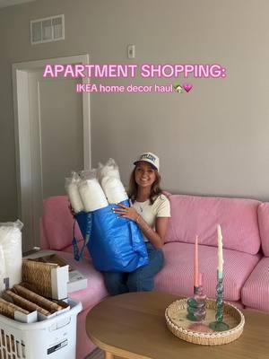 more apartment shopping and a home decor haul from @IKEA USA !!🏡💗 #homedecor #apartmenthaul #apartmentshopping #homedecorshopping #ikea #ikeahaul