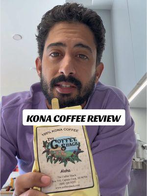 Kona Coffee Review! What coffee should I try next?! #coffee #coffeebean #coffeereview #konacoffee 