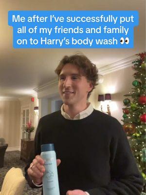 Tried it, loved it, told everyone we know — that’s how one bottle turned into a group obsession 🫧 #harrysrazors #harrysbodywash #mensbodywash #mensfragrance #wicked #glinda 