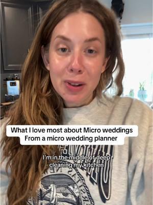 Spoiler: Its the small guest count 😂 #microwedding #wildsocialmicroweddings #microweddingplanner #smallwedding #engaged #weddingtips 