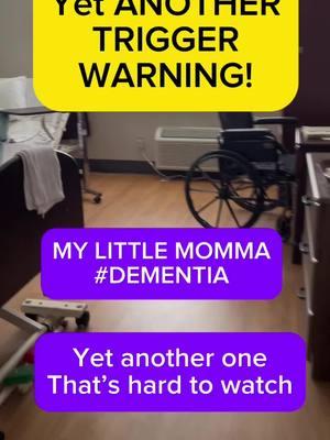 Here we go. (Another triggering video of my sweet Little Momma) THIS was the last visit before my Care Plan meeting. Literally the day before and oh my GOSH it was more than I wanted to know, but at the same time, it gave me all the fighting power I needed for that meeting. I still can’t believe the series of “things” happening all at the same time! My mind went immediately into panic overload. THIS was easily one of the worst visuals I’ve had with mom. I try to understand, I try to see the reality but honestly my main focus will be getting mom out of there! Prayers for a bed in a better place please! Being stuck in this situation isn’t what any of us want for My Little Momma! #mylittlemomma #dementia #alzheimers #dementiaawareness #dementiacare #alzheimersawareness #dementiasupport #dementiafriendly #memorycare #memoryloss #caregiver #caregiversupport #seniorcare #elderlycare #homecare #assistedliving #seniorliving #eldercare #elderabuse #nursinghomeabuse #neglect #abuse #hospice #palliativecare #endoflifecare #ombudsman #patientrights #careplanmeeting #CapCut 