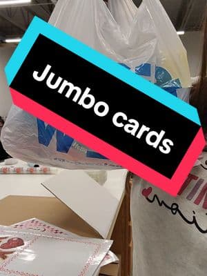 We now offer Jumbo cards!!! #vinylfun #vday #crafty #create  #customprints 