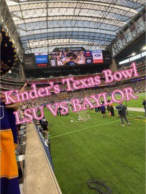 If y’all saw the biggest fan in the sombrero on the big screen at the LSU vs. Baylor game, multiple times… yep, that was him. LSU’s #1fan, @K. Lewis reporting for duty! 🐯💜 #GeauxTigers #LSUBiggestFan #LSUvsBaylor #lsufootball #Baylor #baylorfootball #kinderstexasbowl #lsutigers #baylorbears 