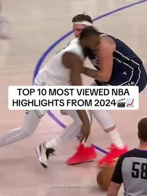 The most viewed NBA highlights of 2024🎬📈 Did I miss any?#creatorsearchinsights #basketball #NBA #nbaedits #nbatoday @CoshReport 