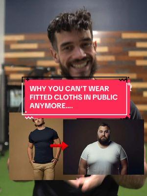 WHY YOU CAN’T WEAR  FITTED CLOTHS IN PUBLIC ANYMORE…. . . . . . #r#retiredathletef#formerathletel#lifeaftersportsm#morethananathletem#morethanabodym#morethanenoughm#maleathleteso#orthorexiarecoverycollegeathlete 