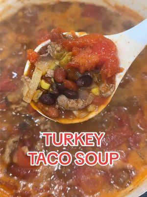 Starting off 2025 with a bang—and by bang, I mean a bad cold! 🥴 Thankfully, this warm and hearty @Honeysuckle White taco soup is hitting the spot. 🌮🍲 #tacosoup #soup #soupseason #Recipe #recipesoftiktok 