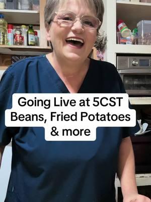 Going Live at 5CST - Cooking Pinto Beans, Fried potatoes & More #live #livestream #liveshow #livesoon #goinglive #cooking #cookingdinner #cookingathome #letscook #angiesarmy #fy #fyp #foru #fyppppppppppppppppppppppp #foryourpage #foryoupageofficiall #pageforyou #pageforyou_🔥 