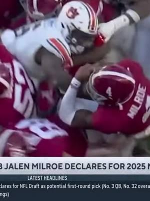 #jalenmilroe #nfldraft #declared #alabama #quarterback #4 #mixtape #viral #fyp 