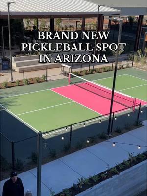 BEAND NEW IN ARIZONA! ⚡️🥒🏓 @electricpickle opens in Tempe on January 6th! This new pickleball entertainment center has multiple pickleball courts, corn hole, bocce ball, fire pits, multiple bars and a great restaurant! Perfect place to hang out with family and friends! Let us know if you check this new spot out!  📍Electric Pickle  8688 S Emerald Dr Tempe, AZ  85284 #pickleball #arizona #tempe #pickleballcourt #electricpickle #azfood #azthingstodo #brandnew #entertainmentcenter 