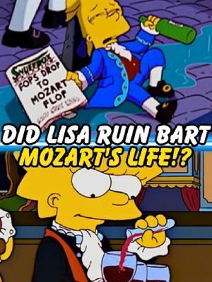 DID LISA RUIN BART MOZART'S LIFE!? #homer #bart #simpsons #thesimpsons 