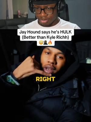 Jay Hound & Kyle Richh cool though so they both HULK😈 Jay Hound - Right Now | REACTION #izzynokizzy #kylerichh #jayhound #sweepers #sweepersent #bronxdrill #bronxdrillmusic #nydrillmusic #reaction #fyp 