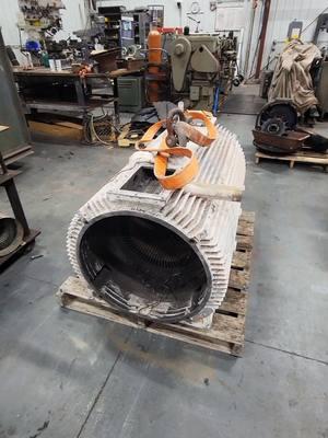 700 Horsepower Electric Motor #fyp #foryoupage #motor #horsepower #torque #machine #tesla #electric #commercial #electrician #electrical #power #techtok #industrial #repair #fix #copper 