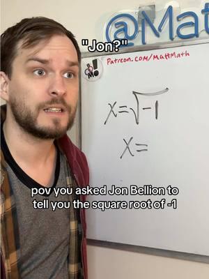 Like that's great but what is the symbolic representation of a mathematical concept doing in a suit of armor?? #Inverted #mattmath #mathtok #funny #i #mathmemes #jonbellion 