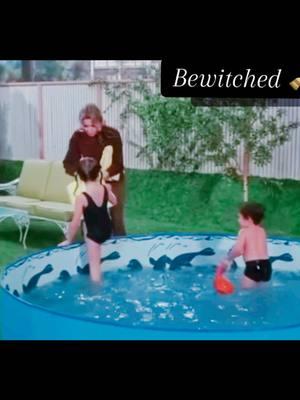 Darrin gets an unexpected dump into the pool. #funnytiktok #lol #comedia #bewitched 