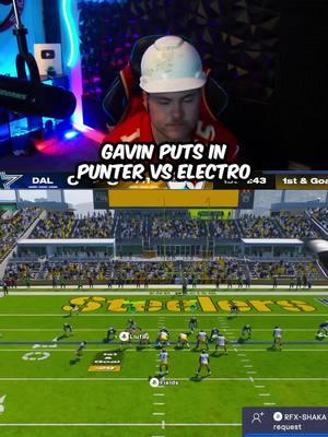 Gavin Puts In Punter VS Electro #nfledits #madden #madden25 #nfltiktok #maddenclips #nflfyp #foryou #nflfootball #football #Madden24 #nflmemes #viral #nfl