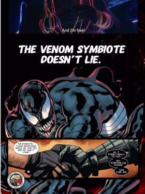 In 2014’s Thunderbolts issue 23 Flash Thompson implies that the Venom symbiote cannot lie or simply doesn’t lie.  . . . . . . #venom #agentvenom #flashthompson #thunderbolts #ghostider #punisher #redhulk #elektra #theleader #lethalprotector #venomlettherebecarnage #tomhardy #marvel #marvelcinematicuniverse #marvelcomics #marveluniverse #marvelstudios #mcu #marvelanimation #comics #comicbooks #superhero #superheroes #cartoon #animatedseries #videogames #movies #funfacts #interestingfacts 