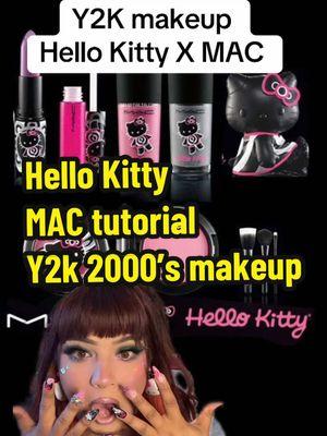 So nostalgic! #y2k #y2kaesthetic #y2kfashion #nostalgic #mac #maccosmetics #hellokitty #2000s #2016makeup #2016 #nostalgia #nostalgiacore #2000sthrowback 