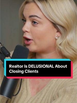 Realtor Is DELUSIONAL About Closing Clients #realtor #creditcard #moneytok 